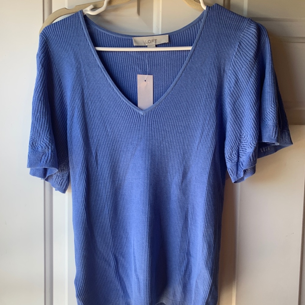 LOFT knit short sleeve